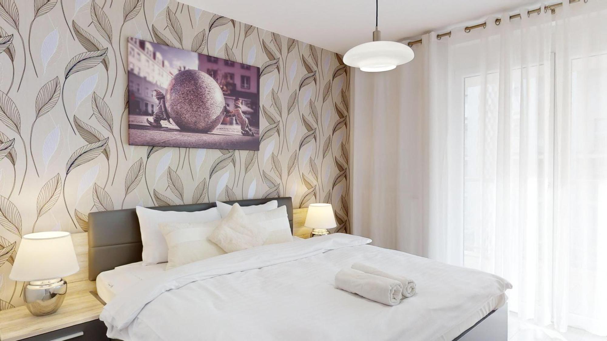Family House By The River Odra -Panoramic Terrace - 3Room Apartment With 2 Separate Bedrooms And 2 Balconies By Wroapart-Pl- Perfect For Family & Business Stays Wrocław Exteriör bild